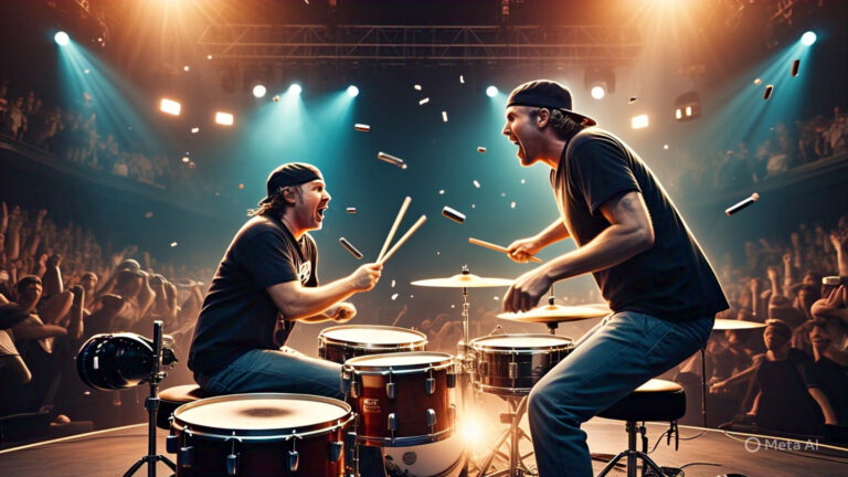 the iconic drum battle
